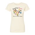 thumbnail image 1 of Peanuts - Gang Sends Love - Juniors Fitted Graphic T-Shirt, 1 of 5