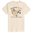 thumbnail image 1 of Peanuts - Gang Sends Love - Men's Short Sleeve Graphic T-Shirt, 1 of 5