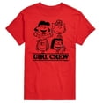 thumbnail image 1 of Peanuts - Girl Crew - Men's Short Sleeve Graphic T-Shirt, 1 of 6