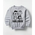 thumbnail image 1 of Peanuts - Girl Crew - Toddler And Youth Crewneck Fleece Sweatshirt, 1 of 6