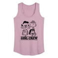 thumbnail image 1 of Peanuts - Girl Crew - Women's Racerback Tank Top, 1 of 6