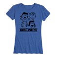 thumbnail image 1 of Peanuts - Girl Crew - Women's Short Sleeve Graphic T-Shirt, 1 of 6