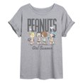 thumbnail image 1 of Peanuts - Girl Summer - Juniors Oversized Graphic T-Shirt, 1 of 5