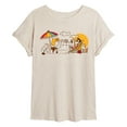 thumbnail image 1 of Peanuts - Girls Beach Day - Juniors Oversized Graphic T-Shirt, 1 of 5