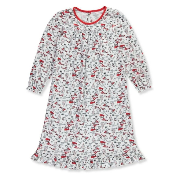 Peanuts Girls' Holiday Fun Nightgown (Little Girls)