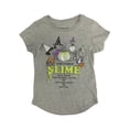 thumbnail image 1 of Peanuts Girls How To Brew Slime Gray Snoopy Halloween Short Sleeve Shirt XL, 1 of 1