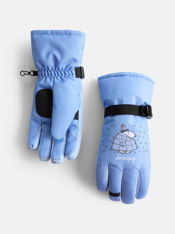 Girls Ski Gloves, Sizes S-XL