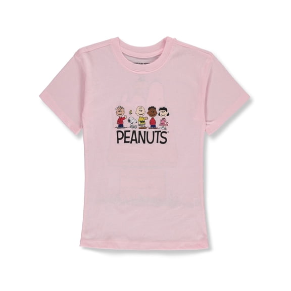 Peanuts Girls' Snoopy T-Shirt Color: light pink Size: 4 - 5