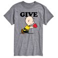 thumbnail image 1 of Peanuts - Give - Men's Short Sleeve Graphic T-Shirt, 1 of 5