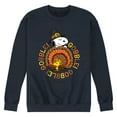 thumbnail image 1 of Peanuts - Gobble Gobble - Men's Crew Neck Fleece Pullover, 1 of 6