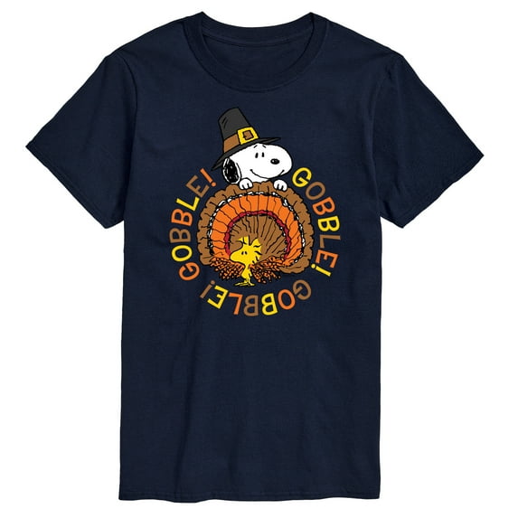 Peanuts - Gobble Gobble - Men's Short Sleeve Graphic T-Shirt