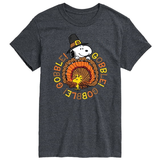 Peanuts - Gobble Gobble - Men's Short Sleeve Graphic T-Shirt