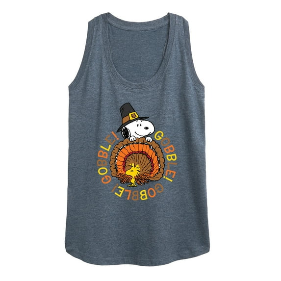 Peanuts - Gobble Gobble - Women's Racerback Tank Top