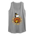 thumbnail image 1 of Peanuts - Gobble Gobble - Women's Racerback Tank Top, 1 of 6