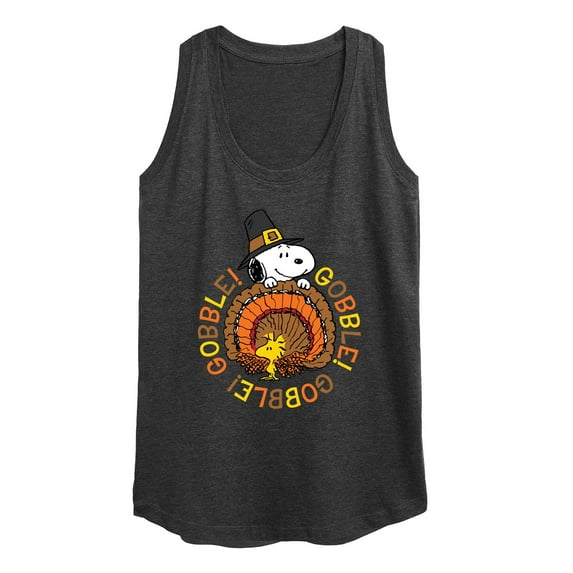 Peanuts - Gobble Gobble - Women's Racerback Tank Top