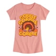 thumbnail image 1 of Peanuts - Gobble Woodstock - Youth Girls Fitted Short Sleeve T-Shirt, 1 of 5