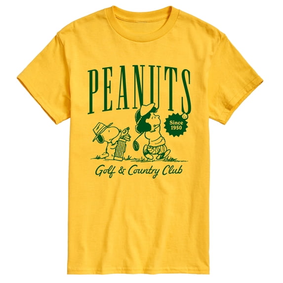 Peanuts - Golf Club - Men's Short Sleeve Graphic T-Shirt