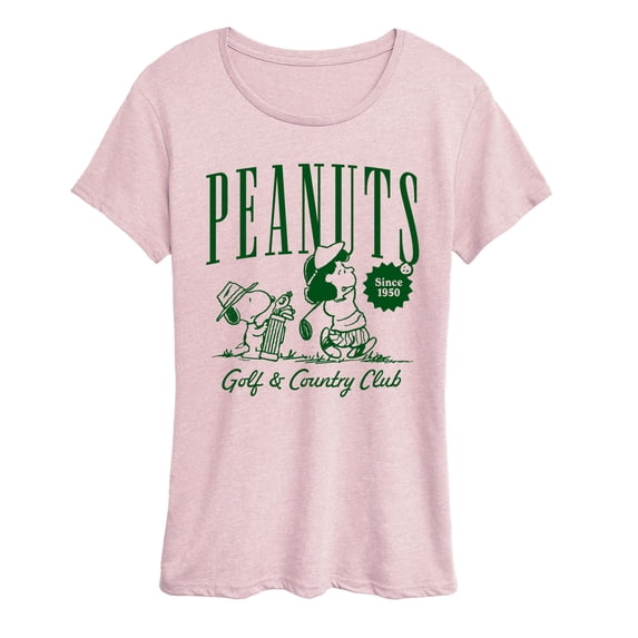 Peanuts - Golf Club - Women's Short Sleeve Graphic T-Shirt