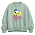thumbnail image 1 of Peanuts - Golf Snoopy Oversized Fleece Crew Sweatshirt, 1 of 4