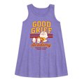 thumbnail image 1 of Peanuts - Good Grief Academy - Toddler & Youth Girls A-line Dress, 1 of 5