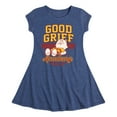 thumbnail image 1 of Peanuts - Good Grief Academy - Toddler & Youth Girls Fit & Flare Dress, 1 of 1