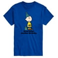 thumbnail image 1 of Peanuts - Good Grief Another Birthday  - Men's Short Sleeve Graphic T-Shirt, 1 of 6