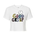 thumbnail image 1 of Peanuts - Good Grief Charlie Brown - Juniors Cropped Cotton Blend T-Shirt, 1 of 6