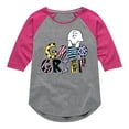 thumbnail image 1 of Peanuts - Good Grief Charlie Brown - Youth Girls Raglan Tee, 1 of 5