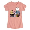 thumbnail image 1 of Peanuts - Good Grief Charlie Brown - Youth Girls Short Sleeve Tee, 1 of 6