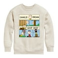thumbnail image 1 of Peanuts - Good Grief Comic - Toddler & Youth Crewneck Fleece Sweatshirt, 1 of 6