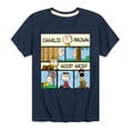 thumbnail image 1 of Peanuts - Good Grief Comic - Toddler & Youth Short Sleeve Graphic T-Shirt, 1 of 6