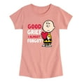 thumbnail image 1 of Peanuts - Good Grief - Girls Short Sleeve Graphic T-Shirt, 1 of 5
