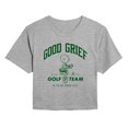 thumbnail image 1 of Peanuts - Good Grief Golf Team - Juniors Cropped Graphic T-Shirt, 1 of 5