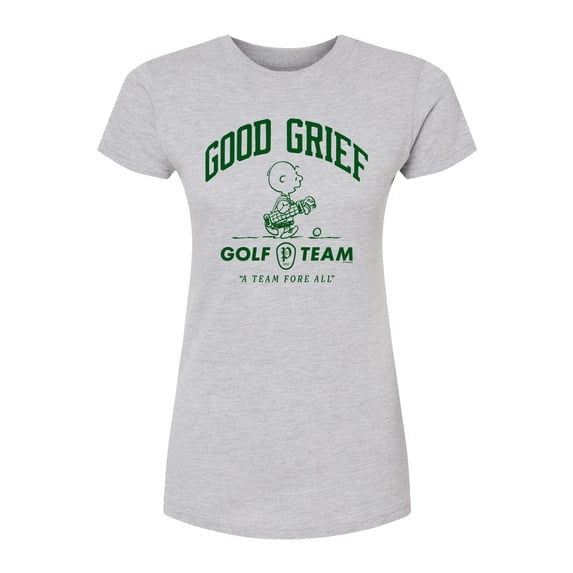 Peanuts - Good Grief Golf Team - Juniors Fitted Graphic T-Shirt