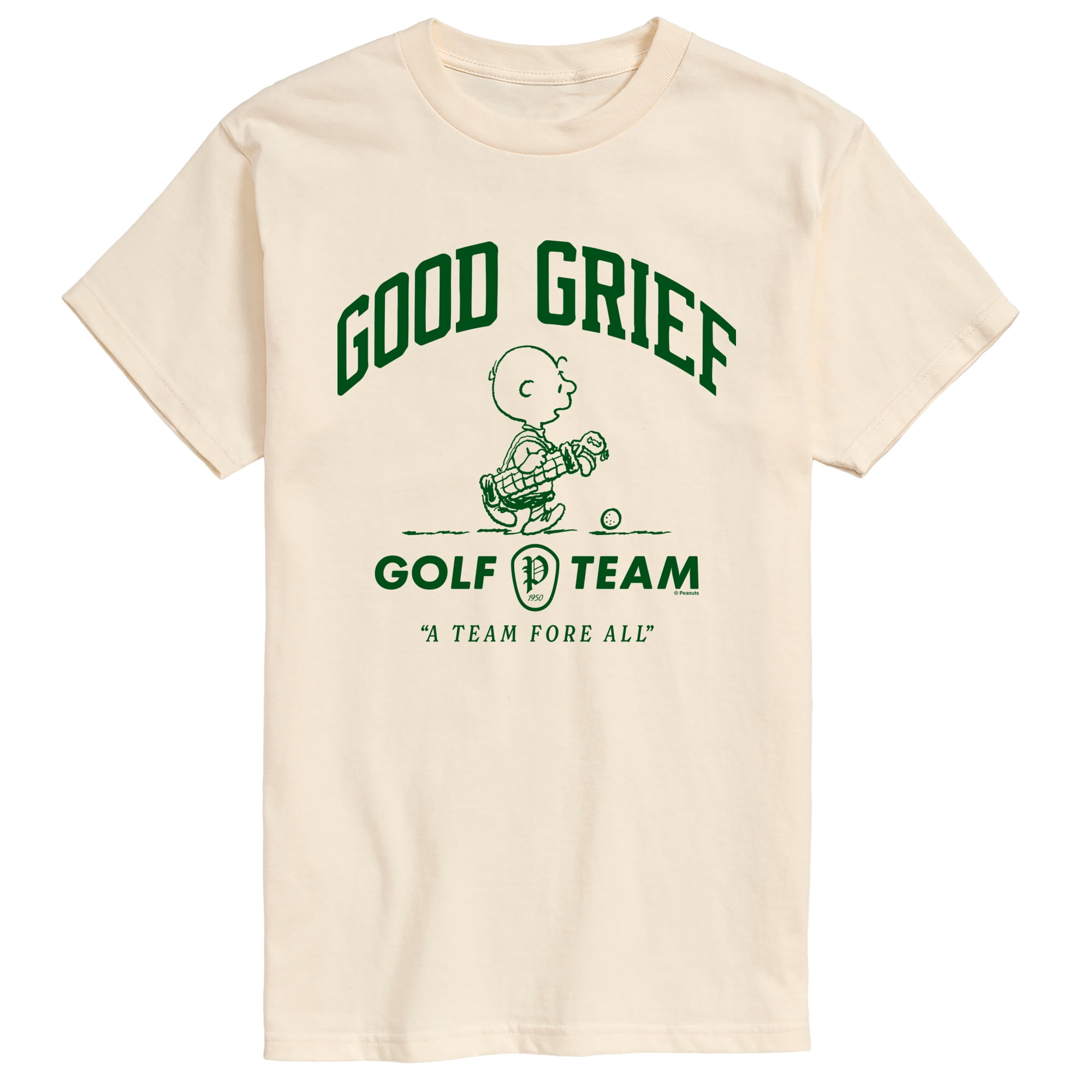 Peanuts - Good Grief Golf Team - Men's Short Sleeve Graphic T