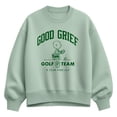 thumbnail image 1 of Peanuts - Good Grief Golf Team Oversized Fleece Crew Sweatshirt, 1 of 4