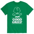 thumbnail image 1 of Peanuts - Good Grief - Men's Short Sleeve Graphic T-Shirt, 1 of 5