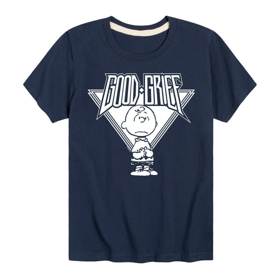 Peanuts - Good Grief Rock - Toddler And Youth Short Sleeve Graphic T-Shirt