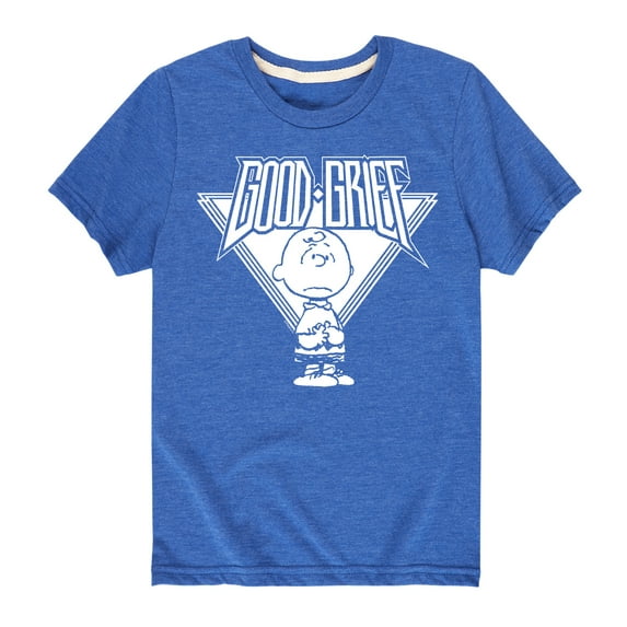 Peanuts - Good Grief Rock - Toddler And Youth Short Sleeve Graphic T-Shirt