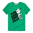 thumbnail image 1 of Peanuts - Good Grief Split - Toddler And Youth Short Sleeve Graphic T-Shirt, 1 of 5