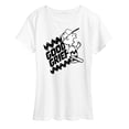 thumbnail image 1 of Peanuts - Good Grief Split  - Women's Short Sleeve Graphic T-Shirt, 1 of 6