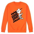 thumbnail image 1 of Peanuts - Good Grief Split Yellow Only - Men's Crew Neck Fleece Pullover, 1 of 7