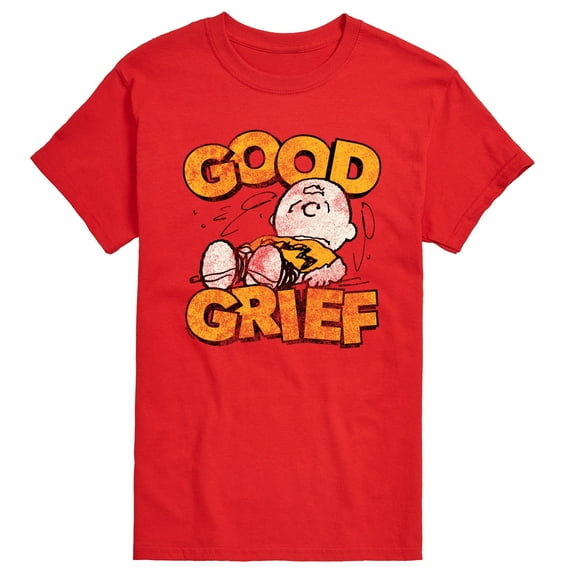 Peanuts - Good Grief Vintage - Men's Short Sleeve Graphic T-Shirt