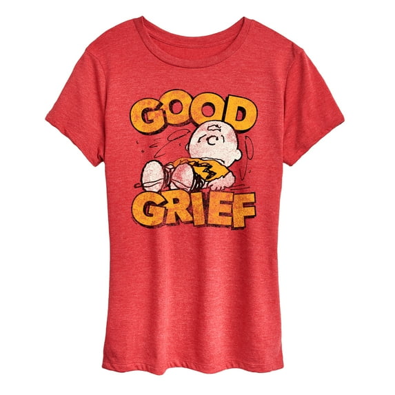 Peanuts - Good Grief Vintage - Women's Short Sleeve Graphic T-Shirt