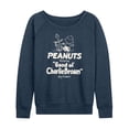 thumbnail image 1 of Peanuts - Good Ol Charlie Brown - Women's Lightweight French Terry Long Sleeve Shirt, 1 of 5
