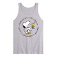 thumbnail image 1 of Peanuts - Good Things Are Coming Circle - Men's Jersey Tank Top, 1 of 5
