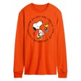 thumbnail image 1 of Peanuts - Good Things Are Coming Circle - Men's Long Sleeve T-Shirt, 1 of 1
