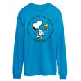 thumbnail image 1 of Peanuts - Good Things Are Coming Circle - Men's Long Sleeve T-Shirt, 1 of 1