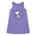 thumbnail image 1 of Peanuts - Good Things Are Coming Circle - Youth Girls A-line Dress, 1 of 5