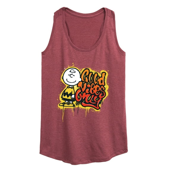 Peanuts - Good Vibes Only - Women's Racerback Tank Top